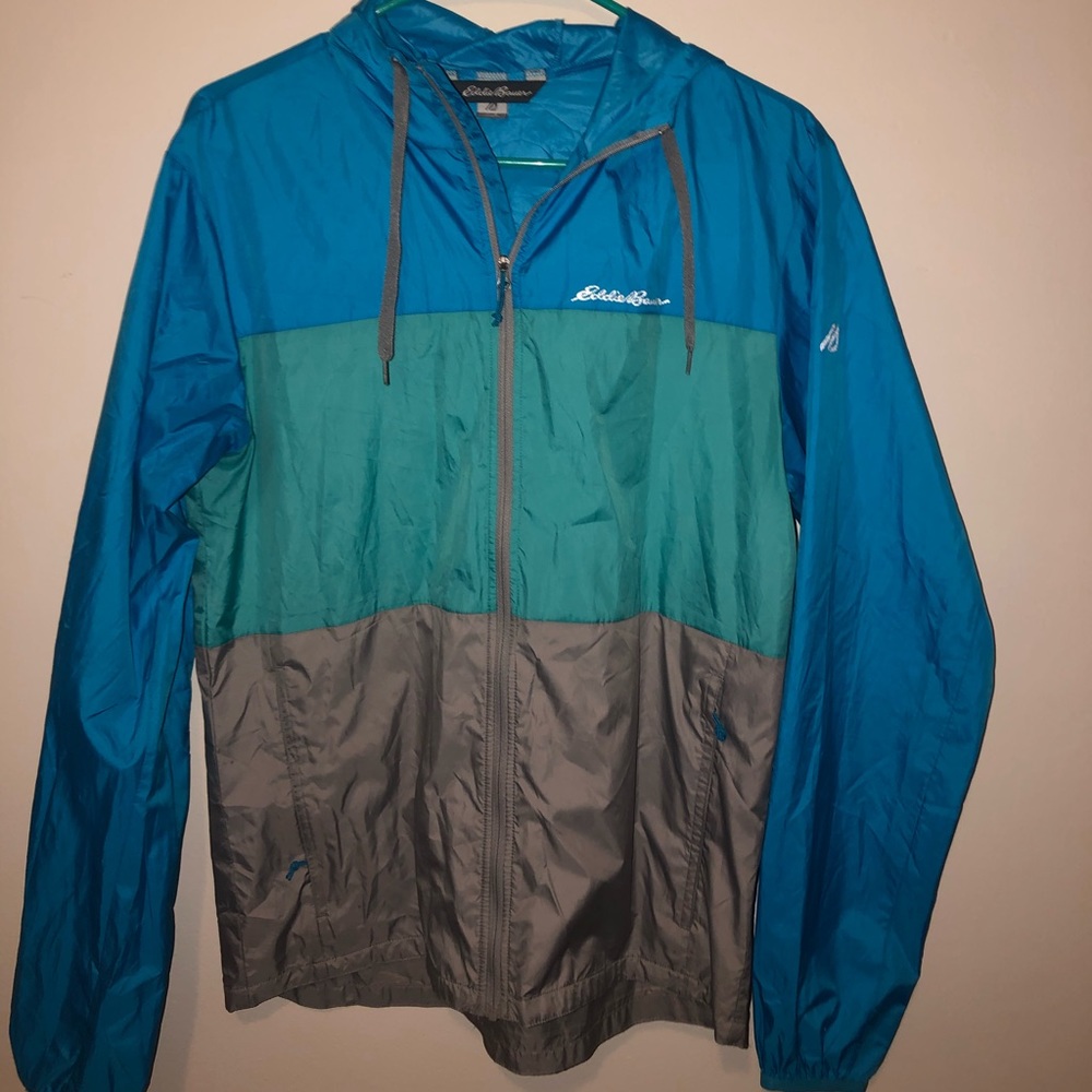 Eddie Bauer tricolor wind jacket, Men’s small